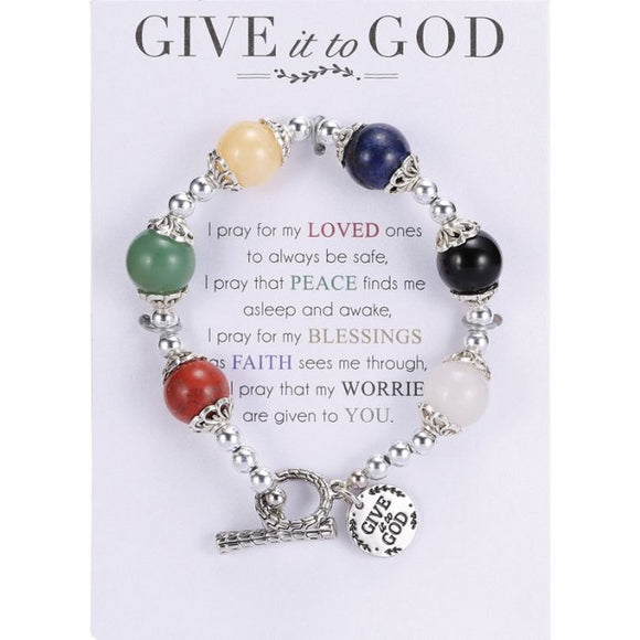 Give It to God Toggle Bracelet