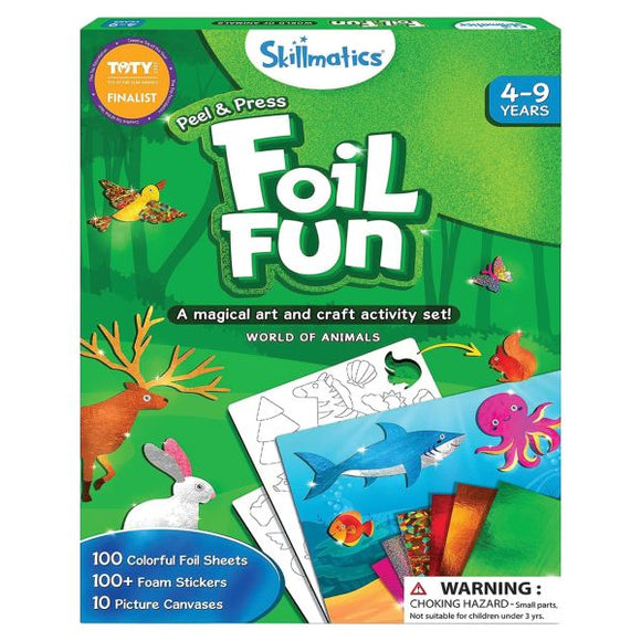 Skillmatics Foil Fun World of Animals