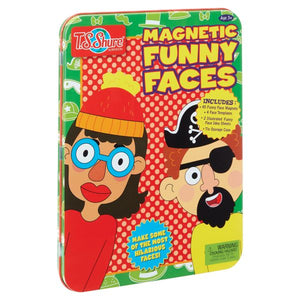 Magnetic Funny Faces Activity Tin