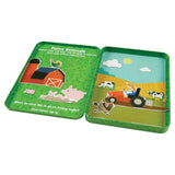 Magnetic Busy Farm Activity Tin