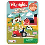 Magnetic Busy Farm Activity Tin