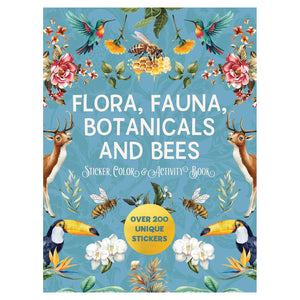 Flora, Fauna, Botanicals & Bees Activity Book