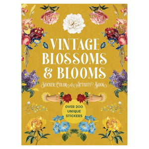 Vintage Blossom & Blooms Activity Book